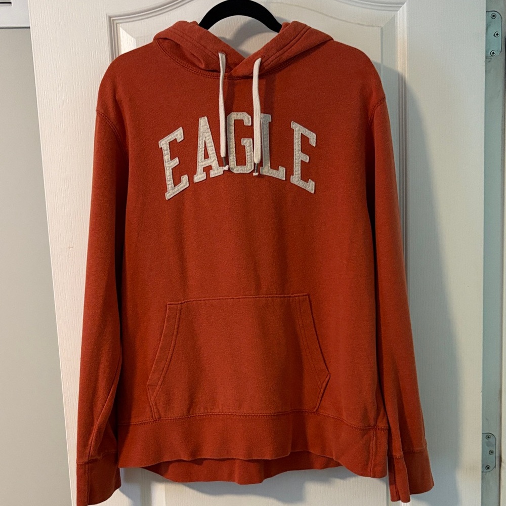 American Eagle Outfitters Orange Hoodie